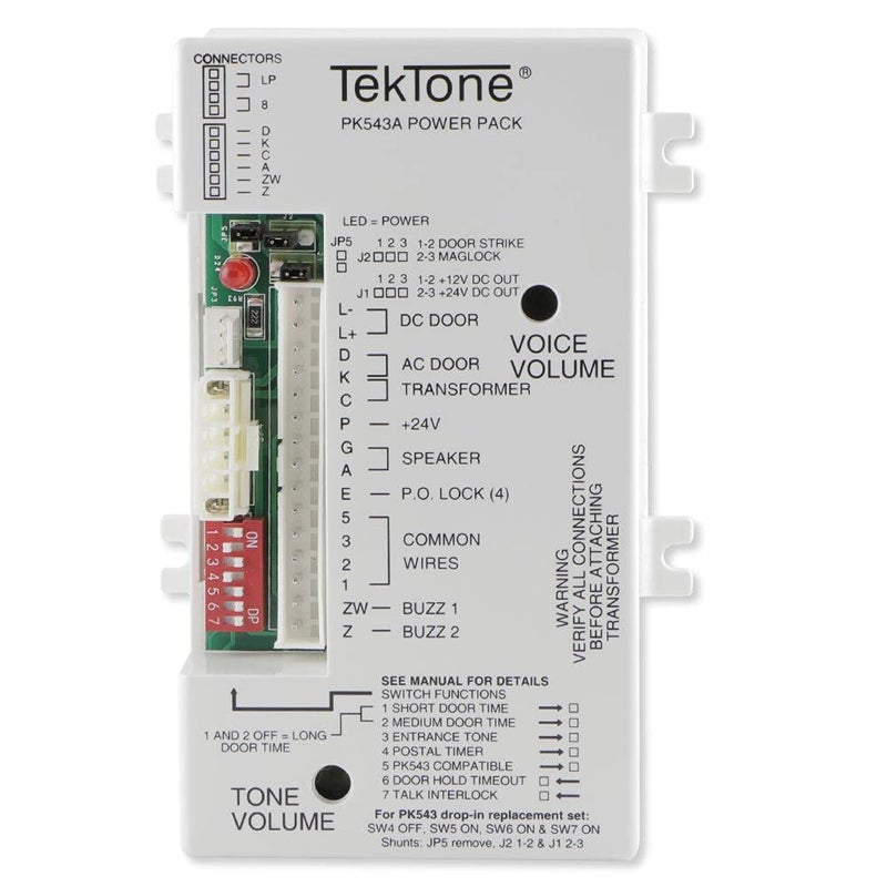 TekTone PK543A Apartment Intercom Amplifier - Image 1